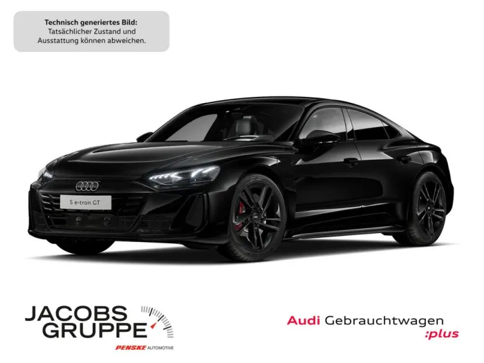 Audi e-tron GT S qu. All Black/Facelift/S-Sitze/Pano/