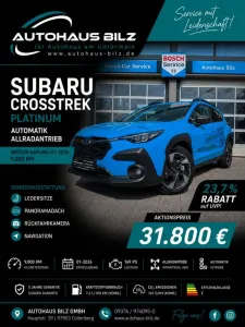 Subaru Crosstrek Platinum Lineartronic*OasisBlue*