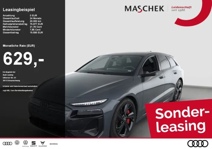 Audi S6 e-tron Avant HUD 360° LM21 Matrix B&O Carbon