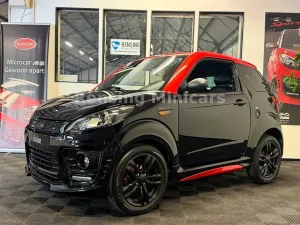 Ligier JS50 SPORT Black on Red Mopedauto Microcar 45 KM