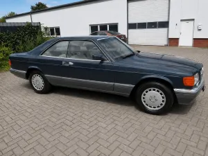 Mercedes-Benz SEC 500 2.Hand, Historie,  C126, Gutachten.