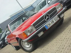 Mercedes-Benz SL 280 mit Leder und Hardtop