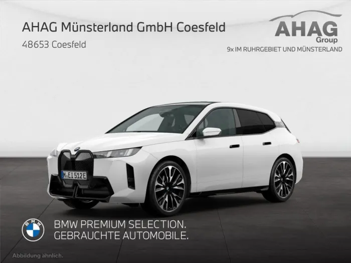 BMW iX xDrive60 M Sport AHK Sky Lounge Sitzbel. Auto