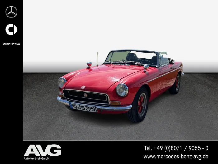MGB Roadster Overdrive Chrom