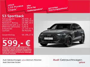 Audi S3 Sportback TFSI S tronic TitanAbgas/Matrix/Nav