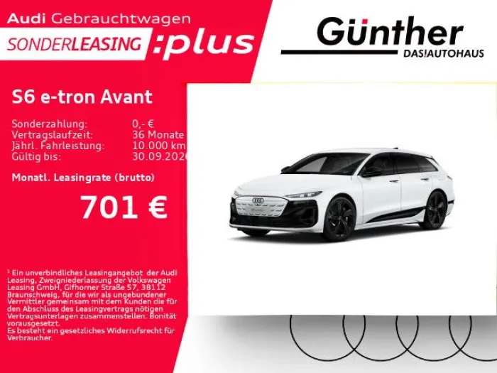 Audi S6 Avant e-tron +WINTERRÄDER+AHK+HEAD UP+B&O+MAT