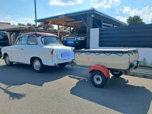 Trabant Gespann Trabant P 60, HP 400, guter Zustan...