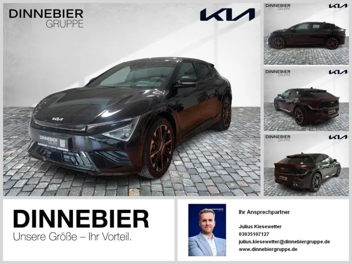 Kia EV6 GT-Line AWD+Glasdach+360°Kamera+LED+Navi