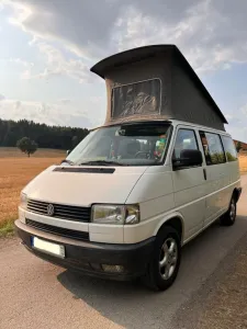 Volkswagen T4 California 5 Schlafplätze, Fahrradständer