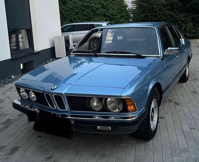 BMW E23 728 BLECHNASE E SITZE BÜFFELEDER T...