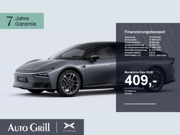 XPENG P7+ RWD Long Range AHK HeadUp CarPlay 360Kam ACC