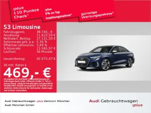 Audi S3 Limousine TFSI S tronic B&O/Navi+