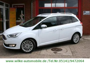 Ford Grand C Titanium+Leder+AHK+Navi+Kamera+Xenon+EU6