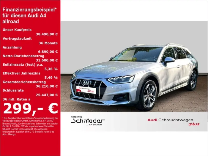 Audi A4 allroad 40 TDI quattro S tronic Matrix LED Ka