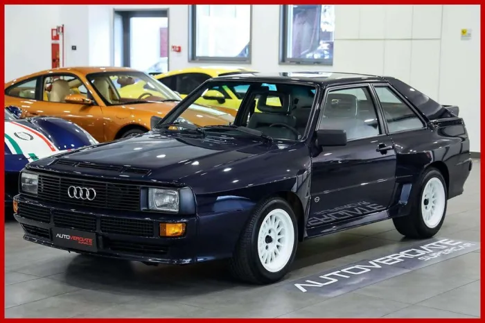 Audi QUATTRO SPORT - BLU COPENAGHEN - INTERNO GRIGIO