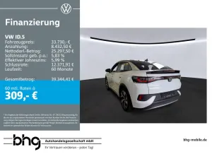 Volkswagen ID.5 Pro 128 kW 77 kWh 1-Gang-Automatik