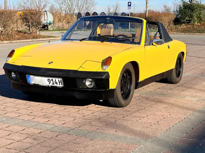 Porsche 914 2.0 Sonnengelb rostfrei aus 1974