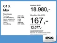 Citroën C4 X Max Automatik Sitzheizung Alcantara