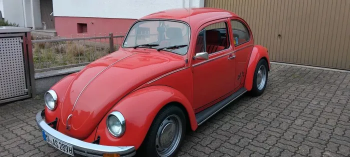 Volkswagen Samtroter Käfer top Zustand
