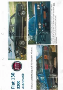 Fiat 130 Berlina absolute Rarität H-Kennze...