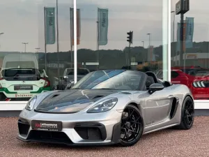 Porsche 718 Spyder RS*Weissch*Lift*Schale*Bose*1.Hand*