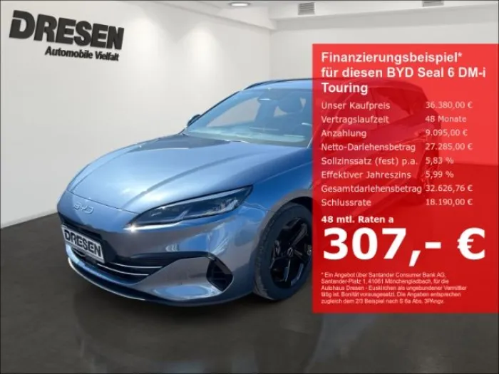 BYD Seal 6 DM-i Touring 1.5 Comfort 360 Grad/Klimaau