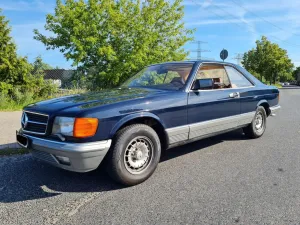 Mercedes-Benz 500 SEC 2.HAND + SCHECKHEFT+ KLIMA + NUR 139 TKM