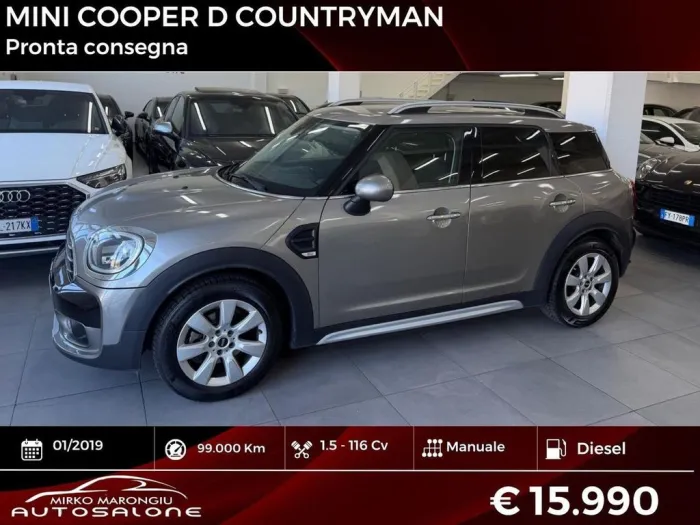 MINI Mini Cooper D Countryman 1.5 One FINANZIABILE