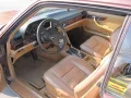 Mercedes-Benz schönes C126-Coupe (500 SEC) in Manganbraun