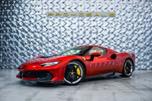 Ferrari 296 Speciale Rosso Magma * Carbon* Lift*