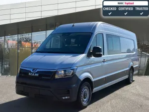 MAN TGE 3.180 4X2F SB, 7 Sitzer, extralang, AHK