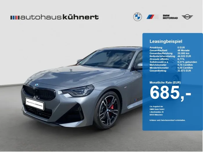 BMW 230i Coupé M-Sport PRO UPE 64.980 EUR M-Sport PR