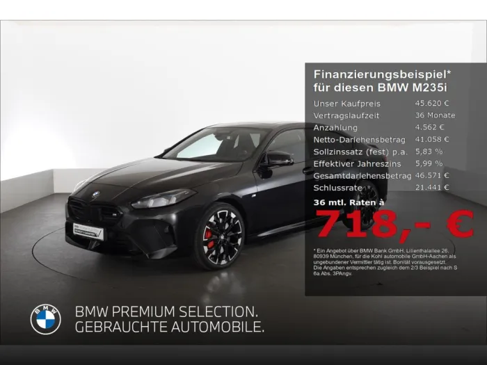 BMW M235i xdrive M Sport Pro Harma Kardon Head Up Di